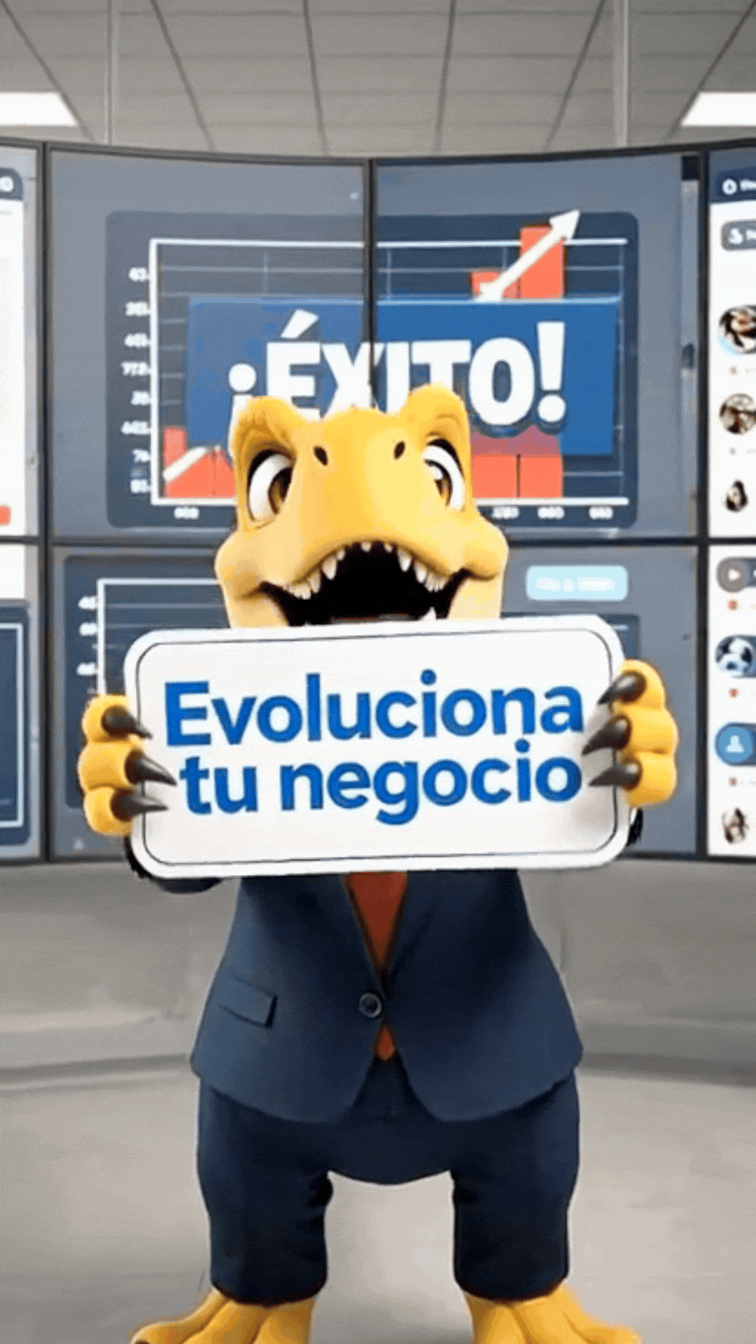 Mascota Evolución Digital